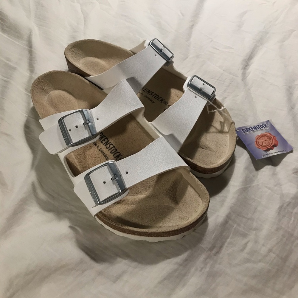 Birkenstock — Arizona — Birko-Flor / White / 42 EU